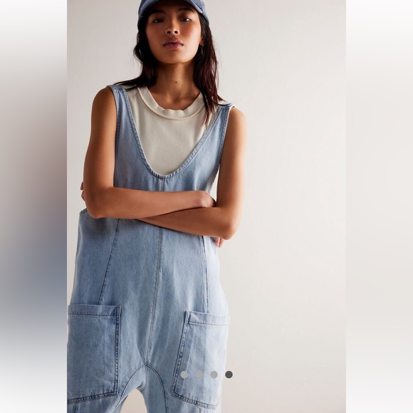 Free People High Roller Jumpsuit - Picture 4 of 10